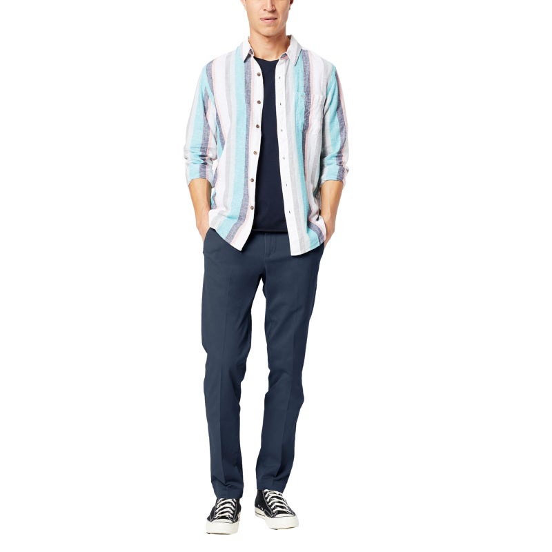 Dockers Men's Workday Khaki Slim Fit with Smart 360 Flex, Pembroke , 36W x 30L - Image 1